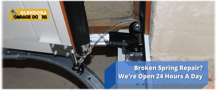 Broken Garage Door Spring Repair Glendora CA